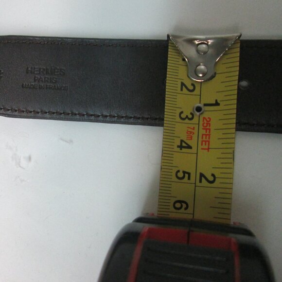 Hermes Royal belt buckle & Reversible leather - Picture 7 of 12